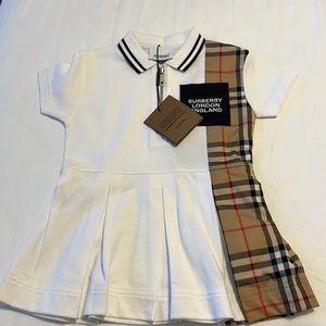 Toddler Burberry pleaded dress